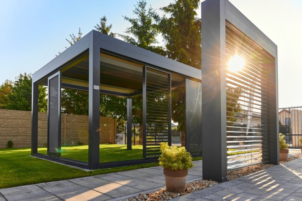 A4 Renovation Porte D Entree Lisieux PERGOLA 1