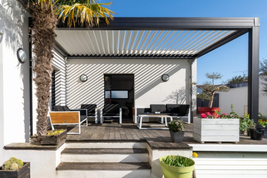 A4 Renovation Porte D Entree Lisieux PERGOLA 3